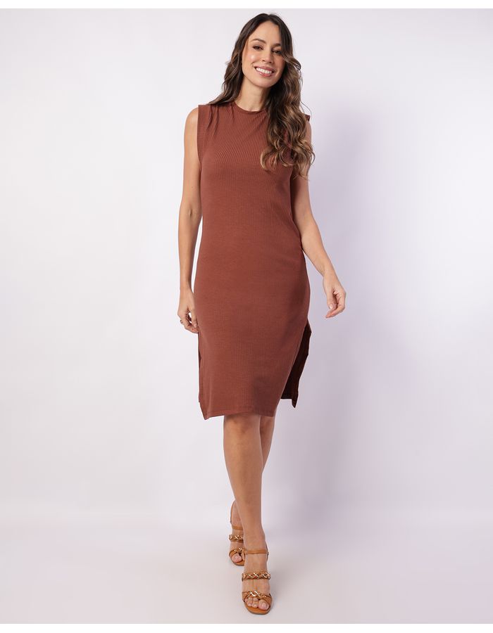Vestido-35044-Canelado-Marrom---Marrom