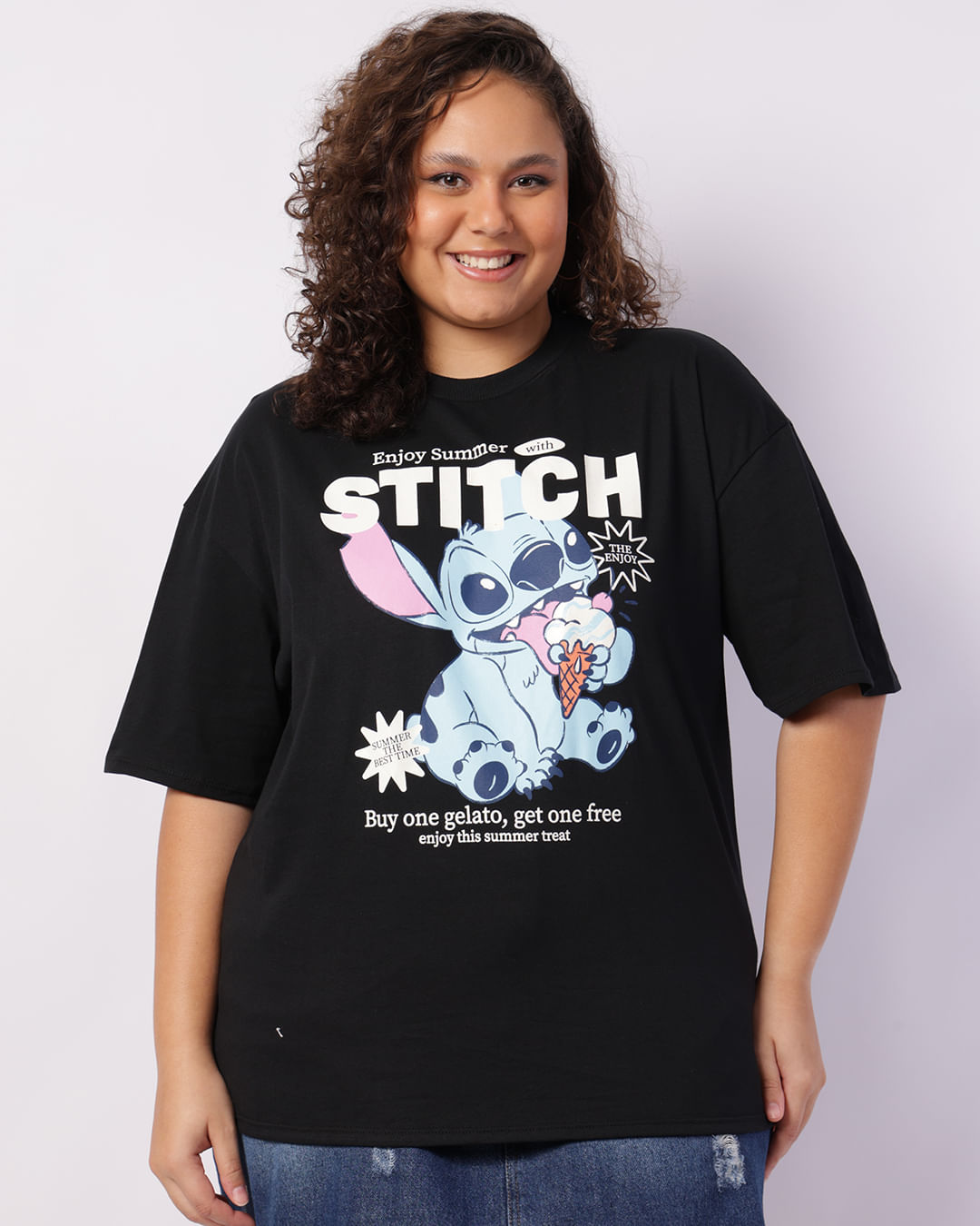 Tshirt-Mc-110087t-Stitch-Sorvet---Preto