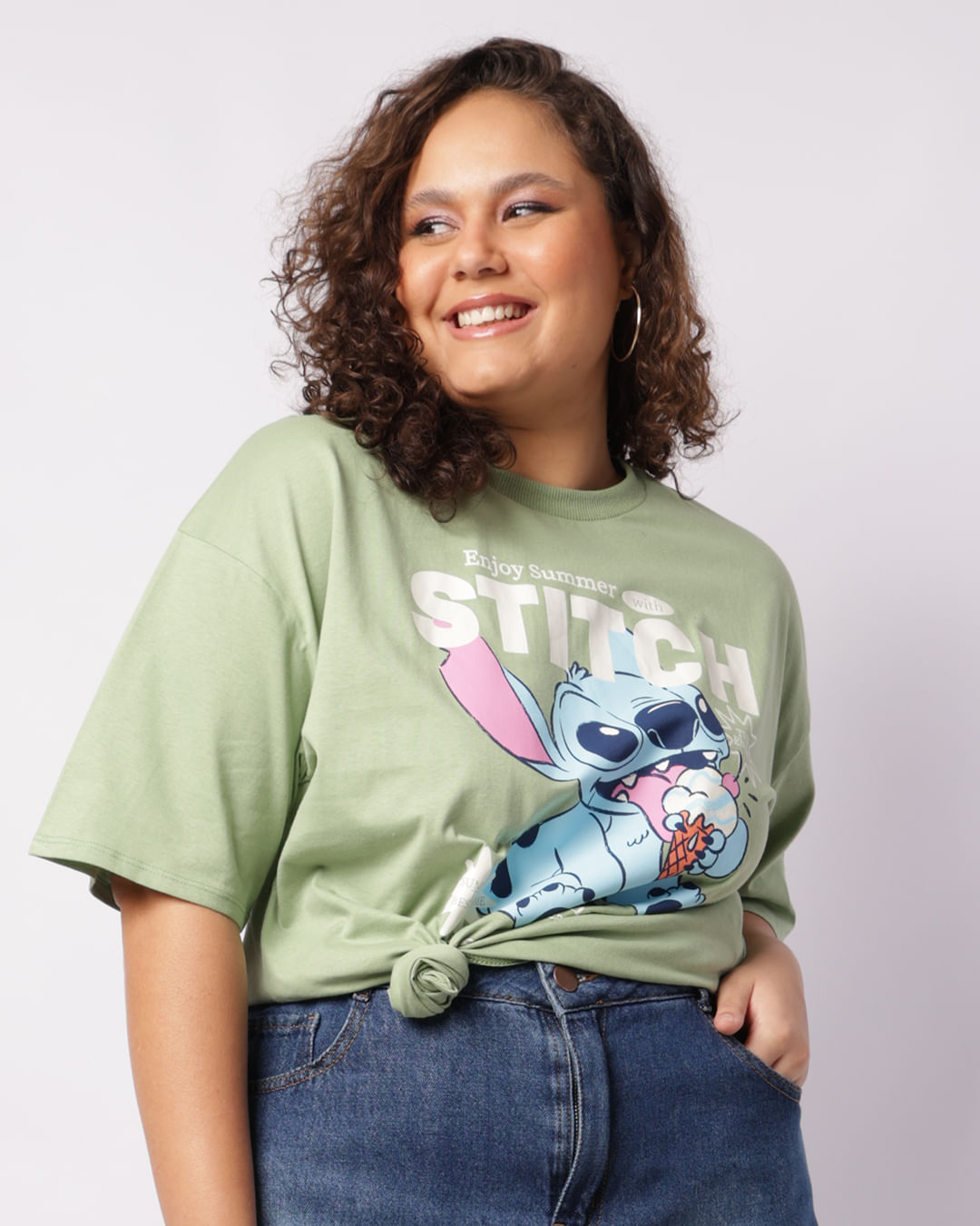 Tshirt-Mc-110087t-Stitch-Sorvet---Verde