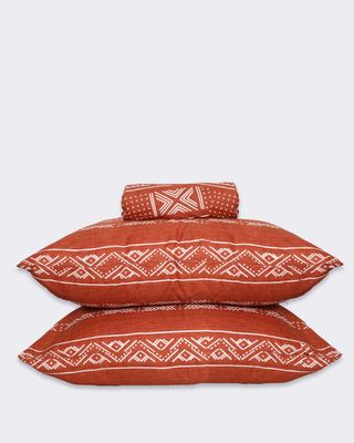 Jogo-De-Cama-Casal-3-Pcs-Etnico-Inv-25---Terracota