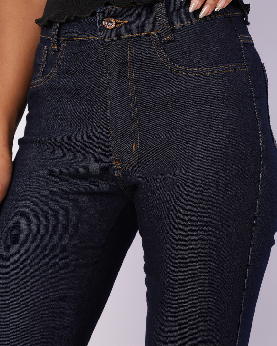 Calca-700c-Jeans-Escramaciad-Fem-Ad---Blue-Jeans-Escuro