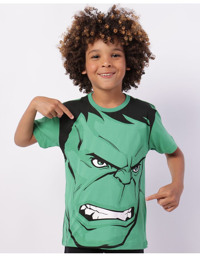 Camiseta-Ch26783-Mc-M410-Hulk---Verde