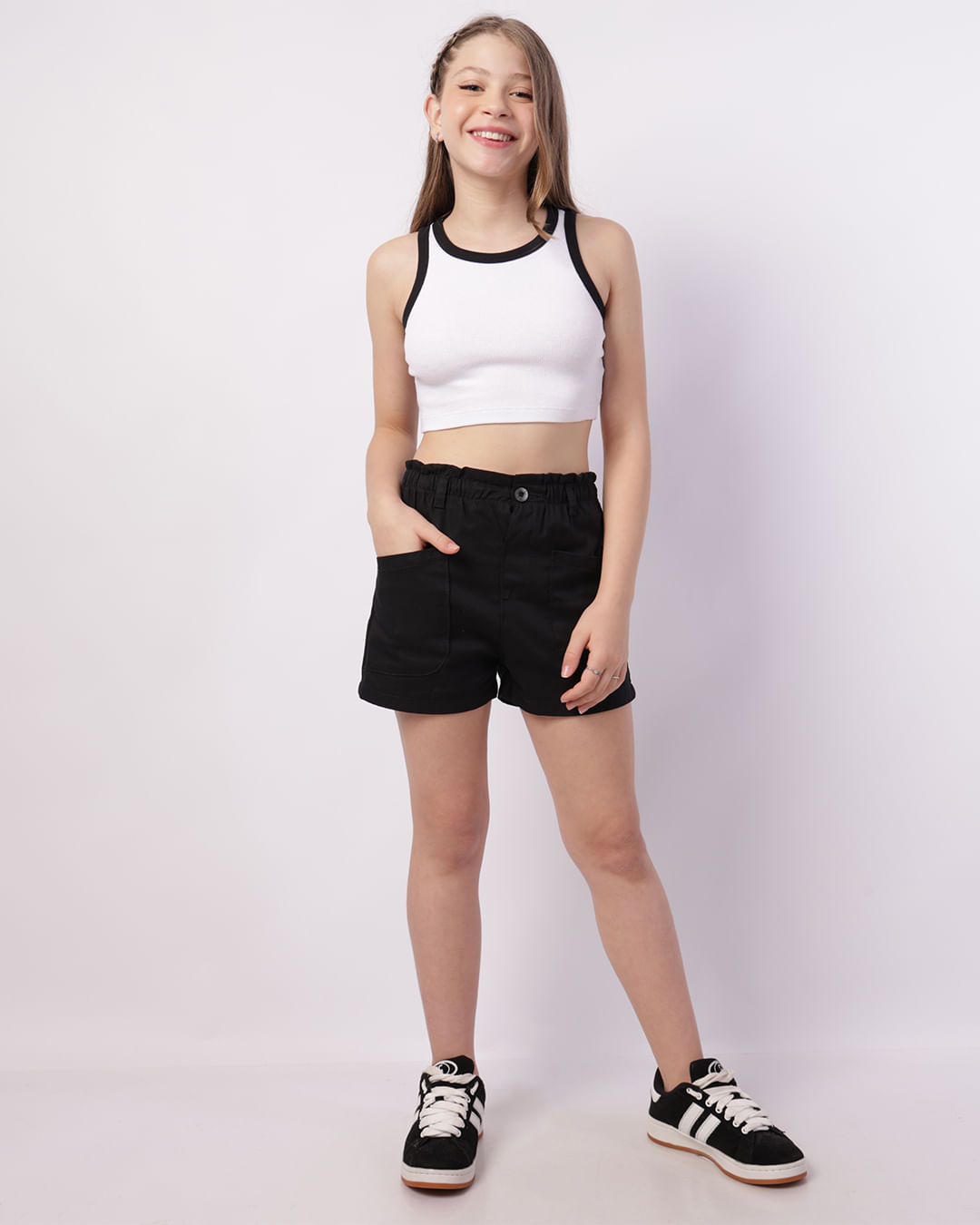 Regata Juvenil Cropped Canelada Branca-1758648169628