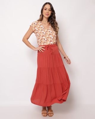 Saia-Marias-Viscose-231581-Terr---Terracota