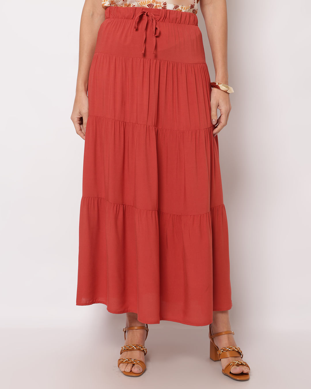Saia-Marias-Viscose-231581-Terr---Terracota