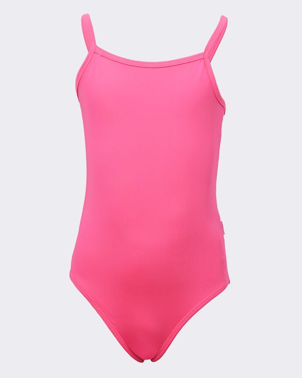 Maiô Infantil Kamylus Estampa Revela na Água Neon Rosa 6