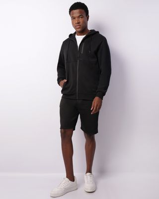 Shorts-Sm01-Moletom-Bolso-Selado-Preto---Preto