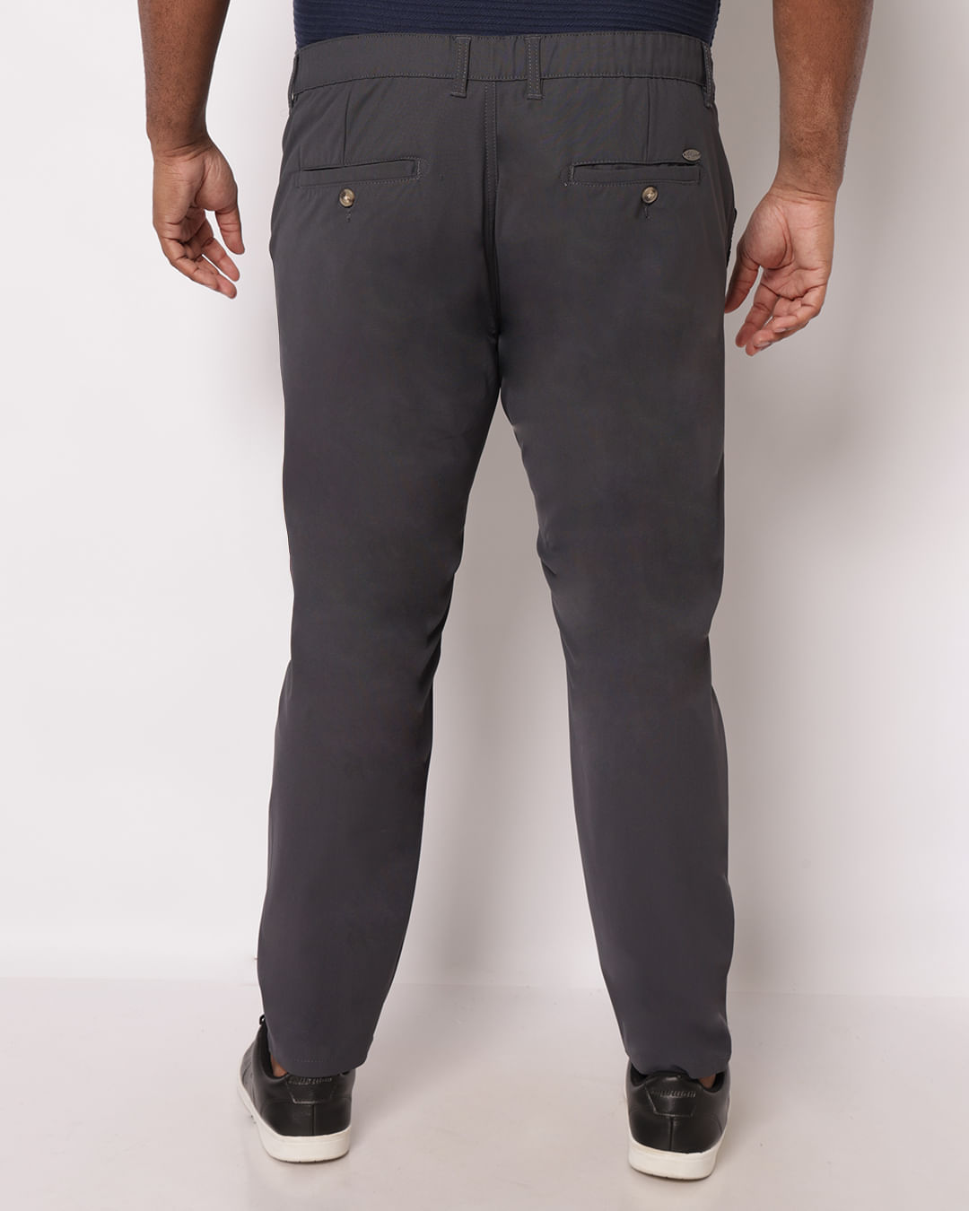 Calca-Casual-Meio-Elast-Stockon-Chu-Plus---Cinza