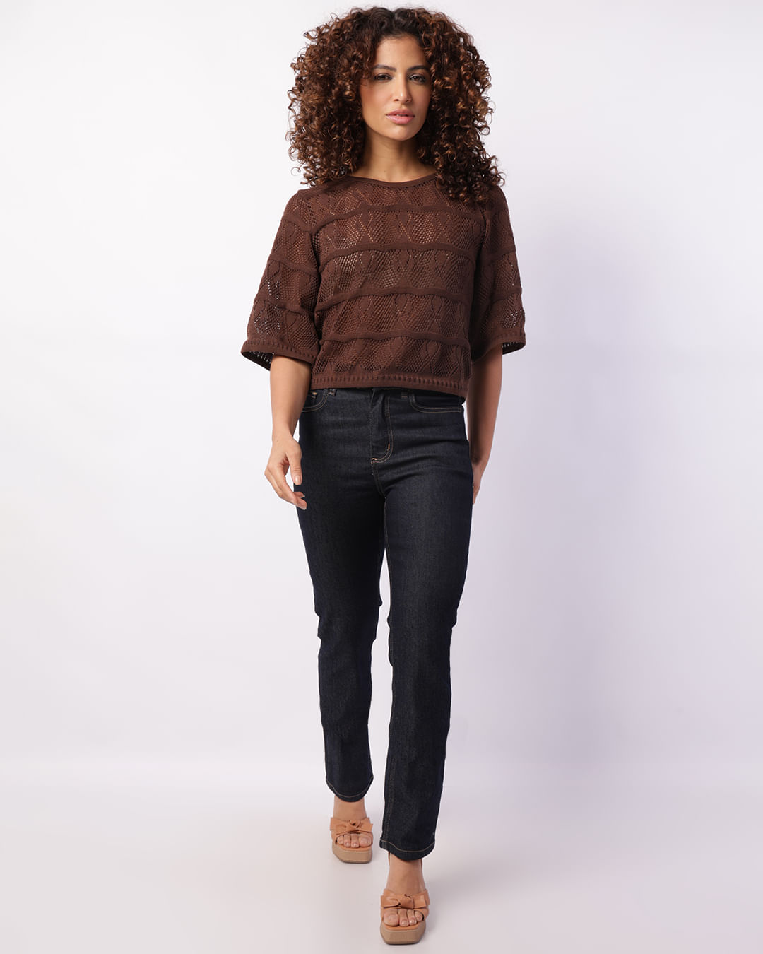 Blusa-Tricot-Ampla-Rendada-847---Marrom