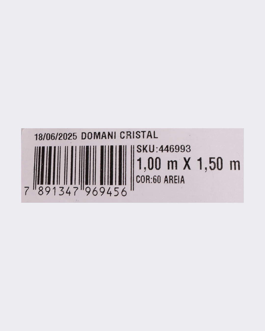 Tapete-Domani-100x150-Cristal-Areia60---Bege