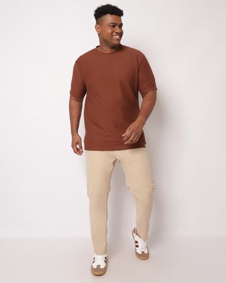 Calca-Casual-Meio-Elast-Stockon-Bege---Bege