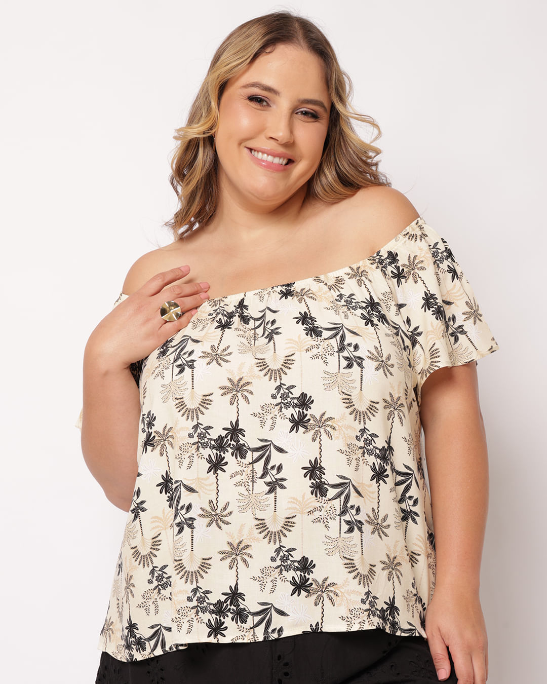 Ciganinha-730365-Estampada---Bege