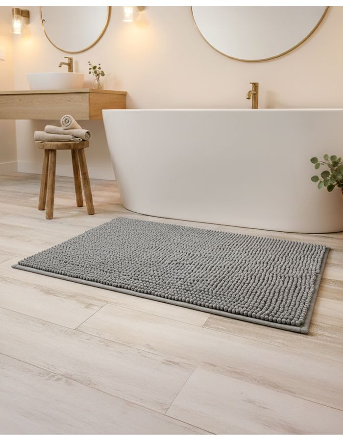 Tapete-Liso-Bolinha-Popcorn---Cinza