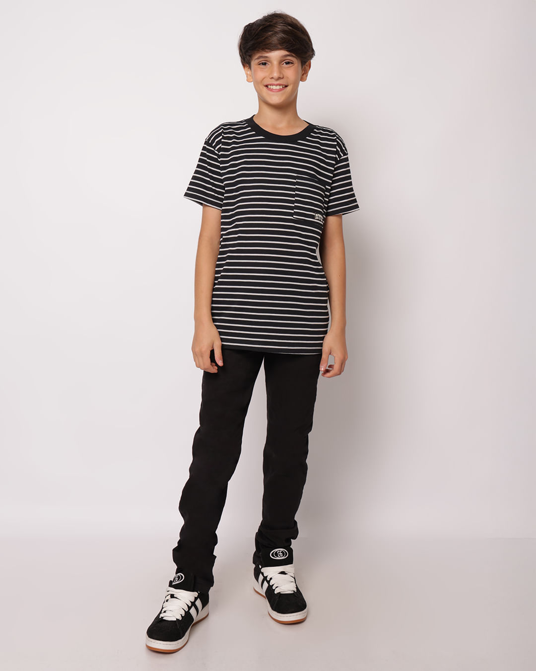 Camiseta-Fk2640-Mc-M-Listrada---Preto