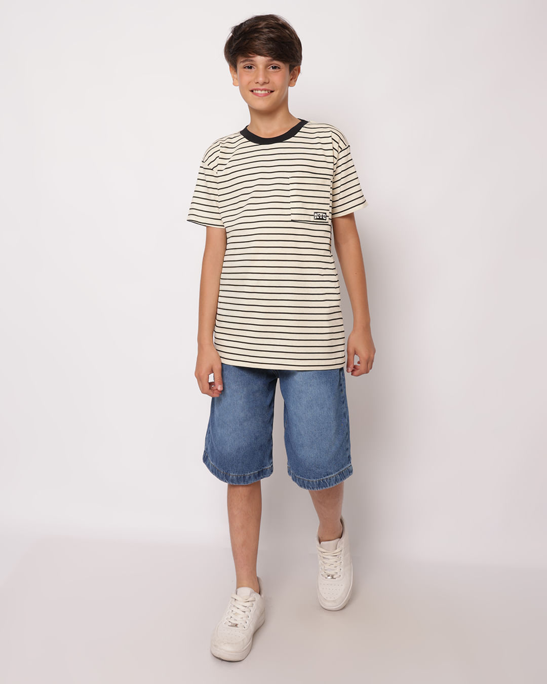 Camiseta-Fk2640-Mc-M-Listrada---Bege