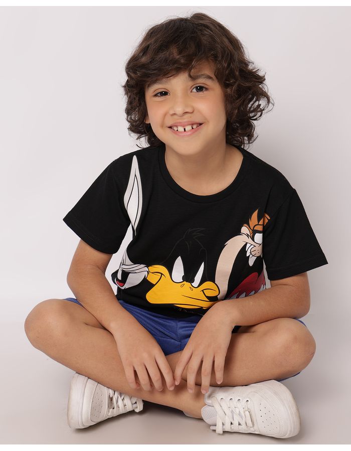 Camiseta-T41816-Mc-M-410-Looney---Preto