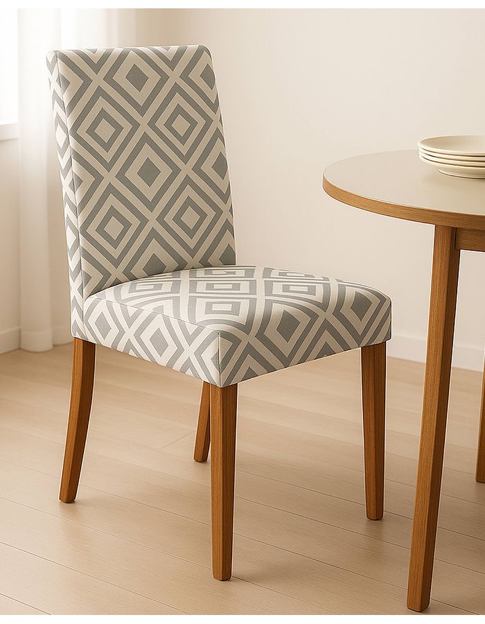 Capa-De-Cadeira-Malha-Losango-Bege-Duna---Estampado