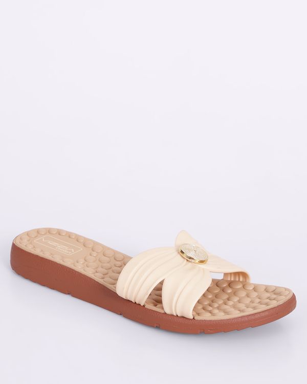 Tamanco Feminino Anatômico Bege 33/34