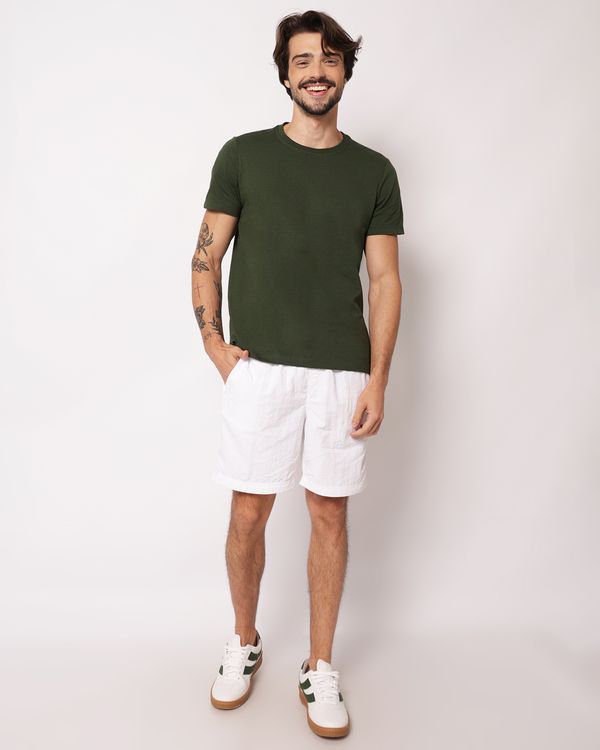 Bermuda Surf Masculina com Bolsos Branca M