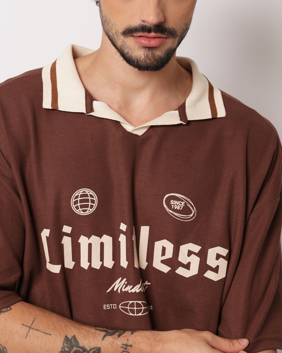 Camiseta-Cgola-Rib-50000576-Pgg---Marrom