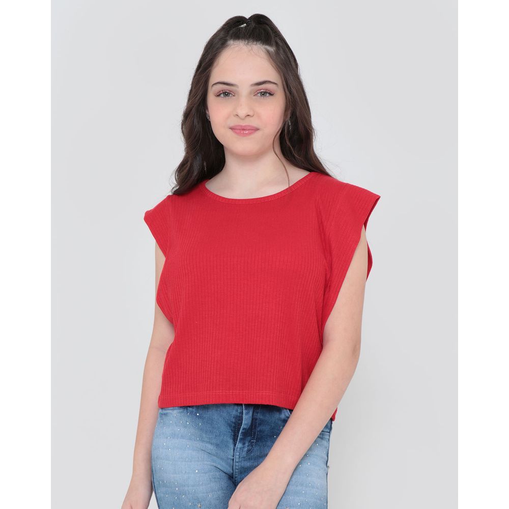 blusa muscle tee vermelha