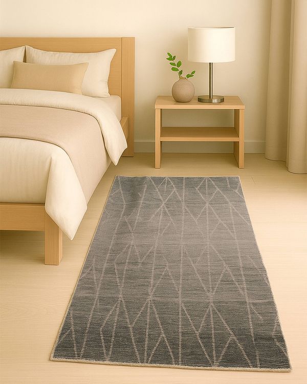 Tapete Passadeira Corttex 60cm x 100cm Berlim Estampado Verde UN