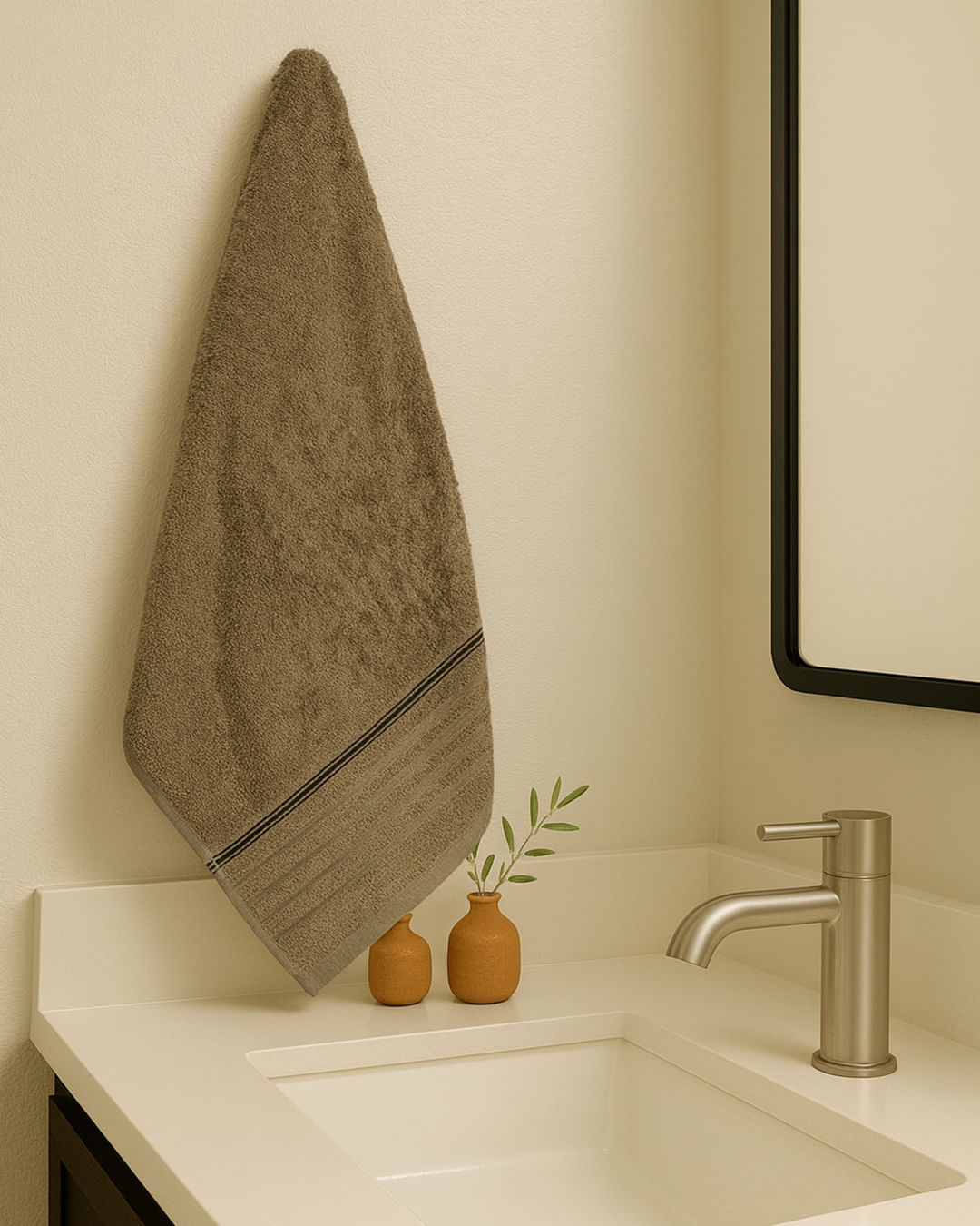 Toalha De Rosto Karsten 48cm x 80cm Bressan Verde