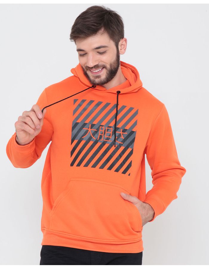 Blusao-Moletom-Masculino-Capuz-Estampado-Laranja