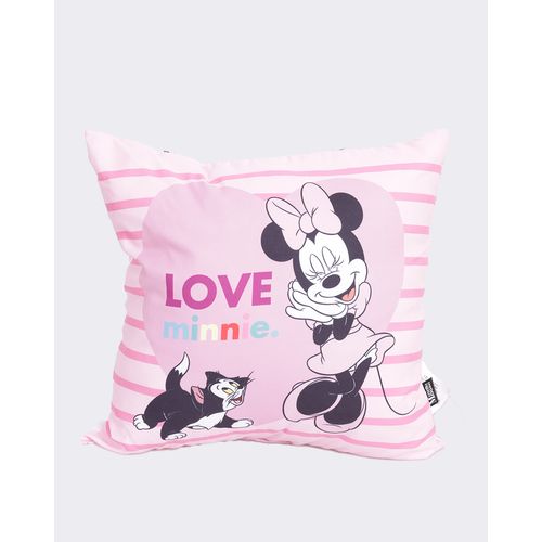 Almofada Infantil Disney Minnie 40cm x 40cm Rosa