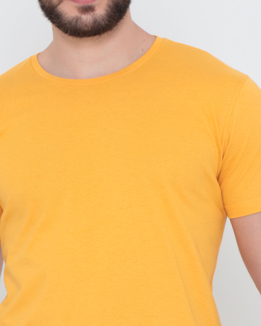 Camiseta-Basica-Manga-Curta-Amarela