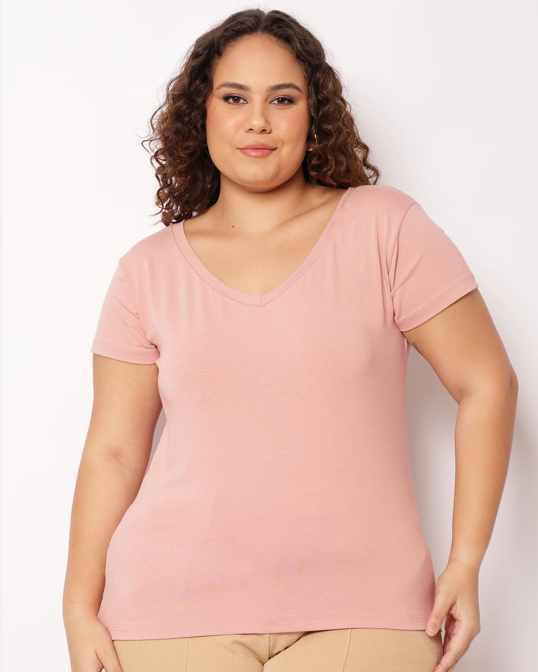 Tshirt-Bl979-Dec-V-Rose---Rose
