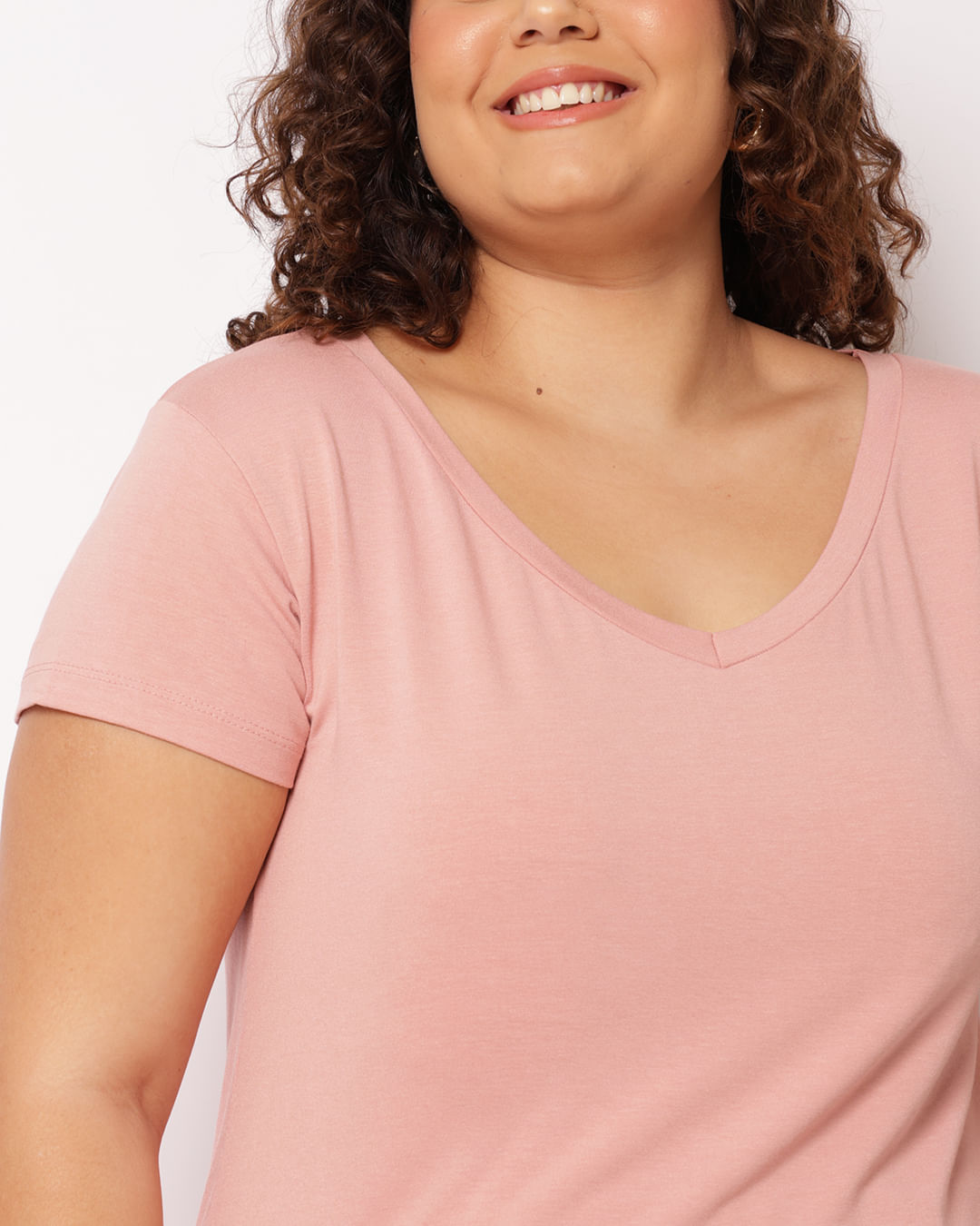 Tshirt-Bl979-Dec-V-Rose---Rose