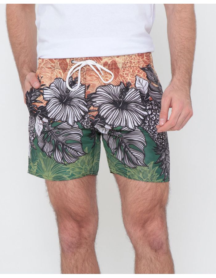 Bermuda-Surf-Masculina-Estampa-Floral-Verde