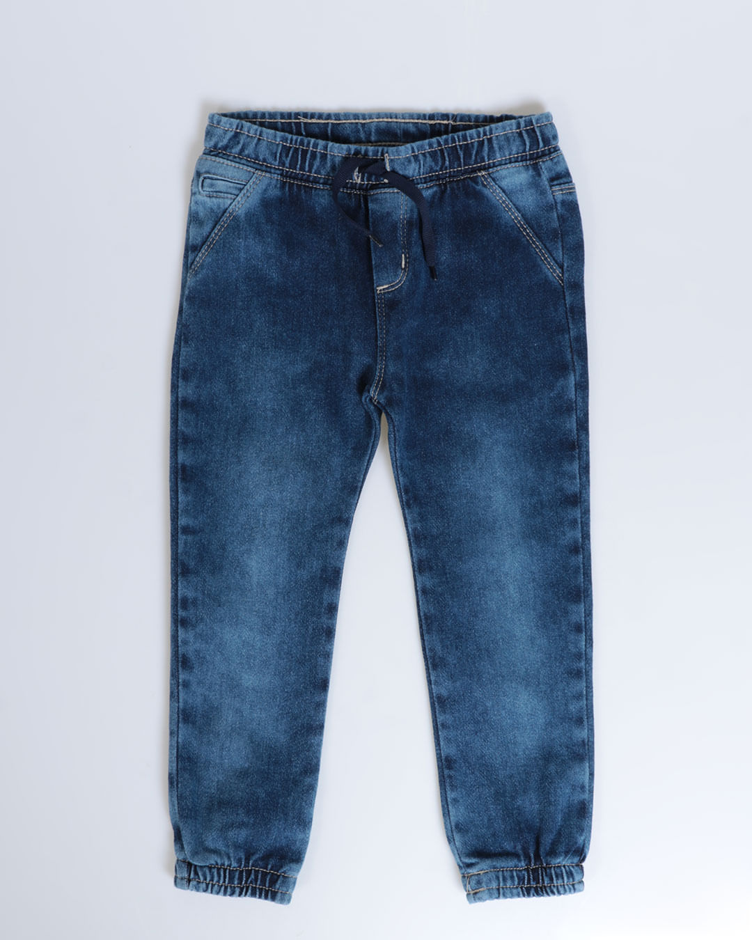 Calca-Jeans-Bebe-Elastico-Jogger-Azul