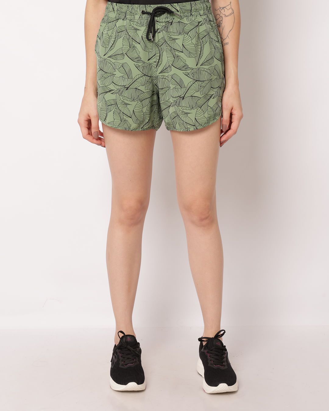 Short-Fem-240573-Estampado---Verde