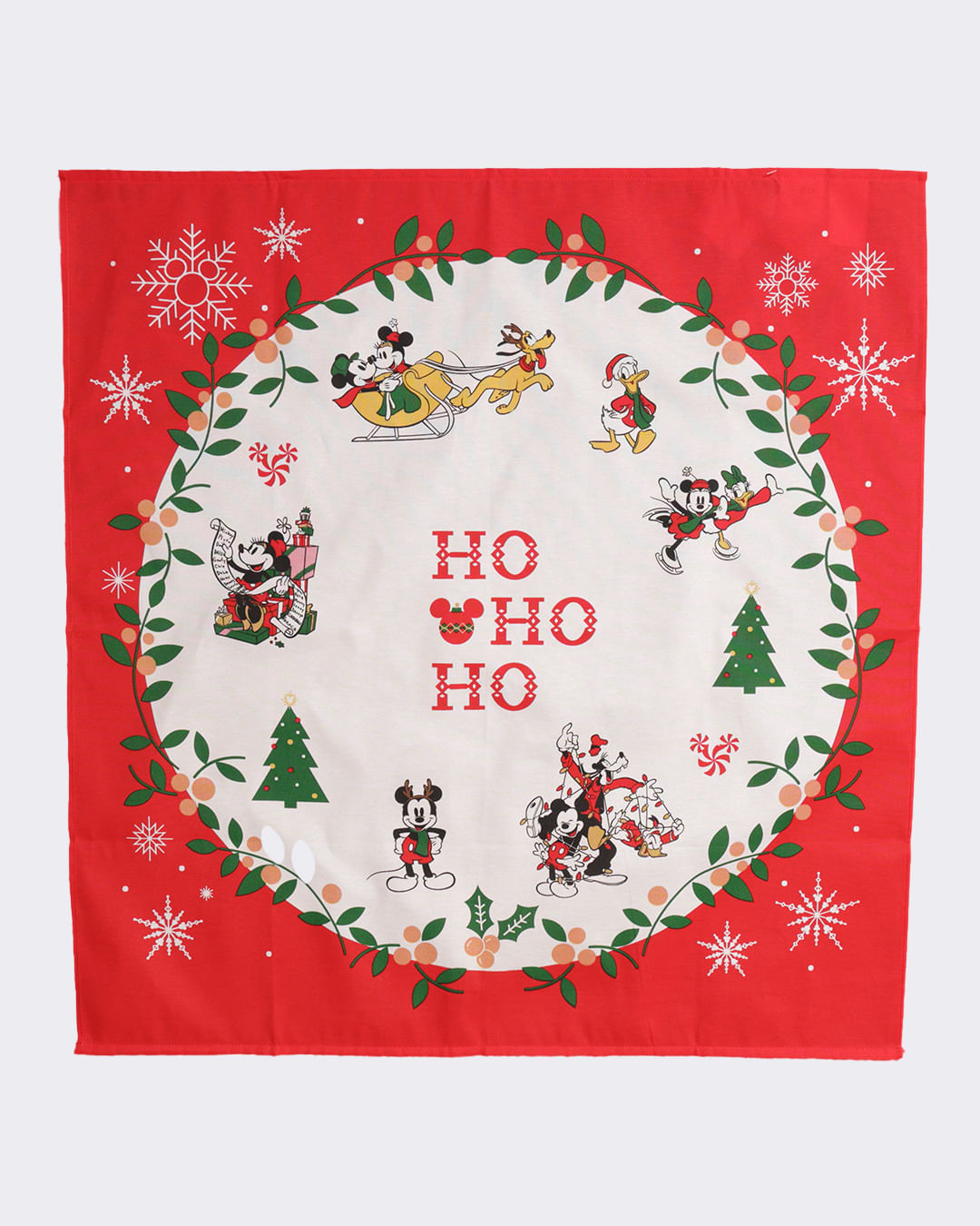 Toalha-Cha78x78mickey-E-Friends-Natal25---Vermelho