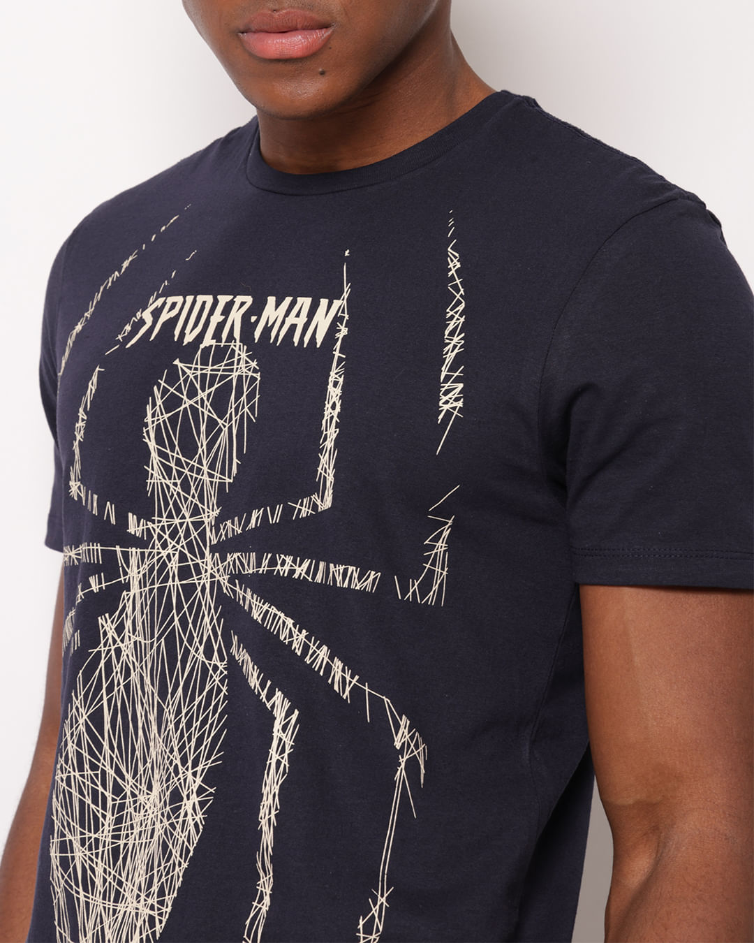 Camiseta-Spider-Man-Trm110049-Pgg---Marinho