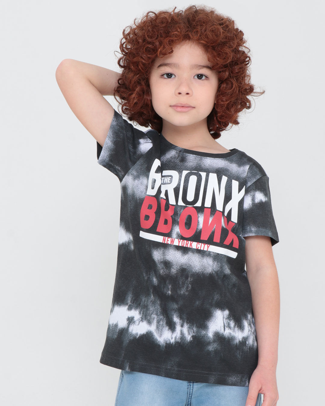 Camiseta-Infantil-Estampa-Bronx-Tie-Dye-Preta