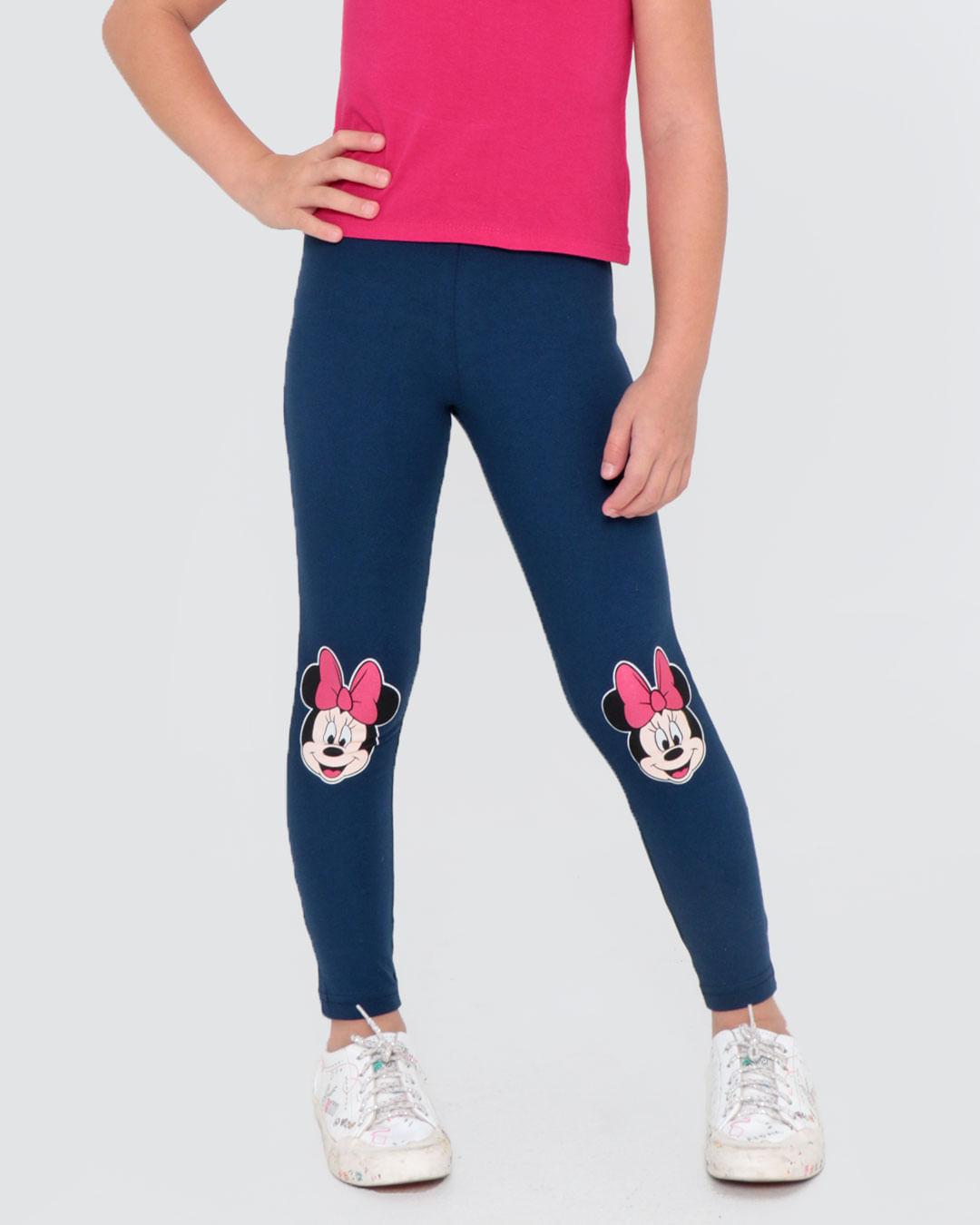 Calca-Legging-Infantil-Minnie-Mouse-Disney-Marinho