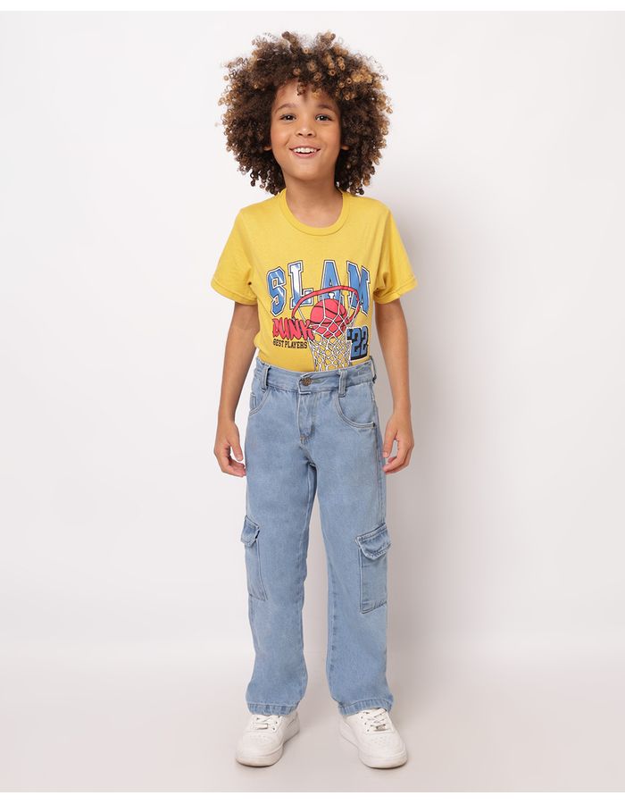 Calca-111757-Cargo-Elastico-Lm-M48---Jeans-Blue