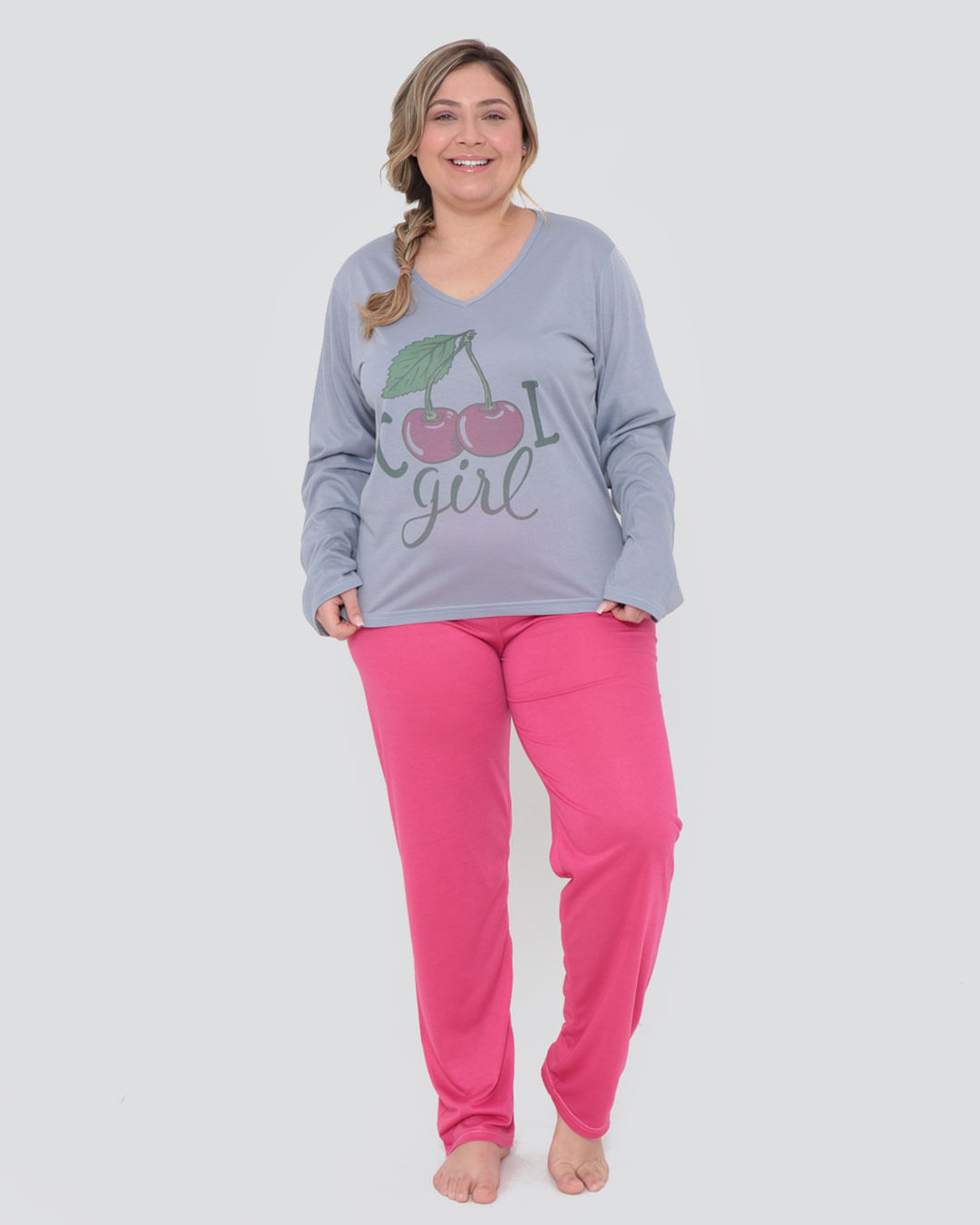 Pijama-Longo-Plus-Size-Estampa-Cereja-Cinza