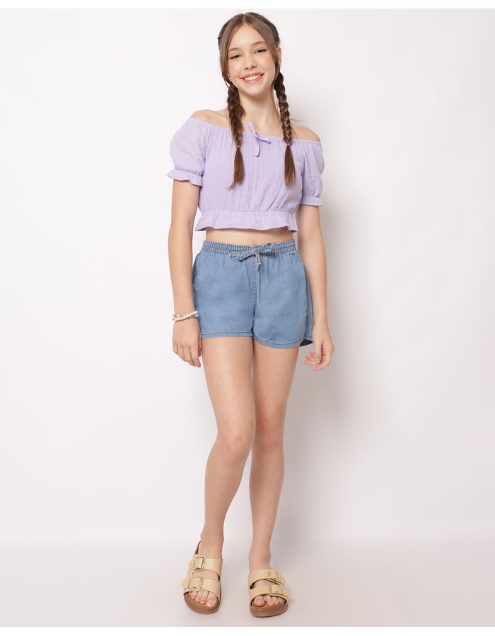 Short-141049--Lm-F-1016---Jeans-Blue