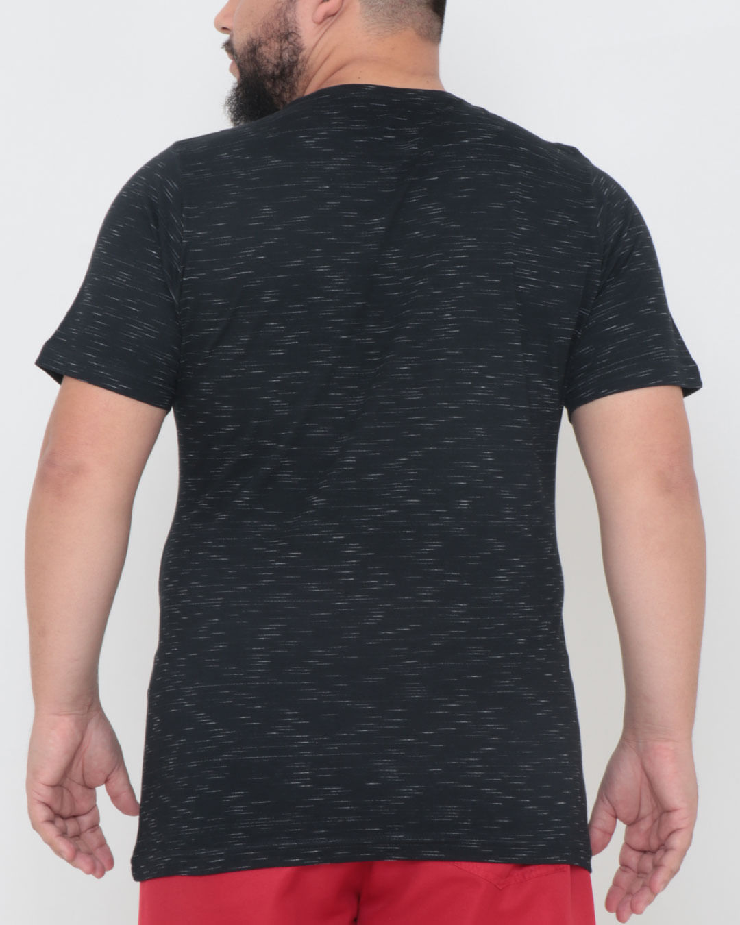 Camiseta-Masculina-Plus-Size-Flame-Preta