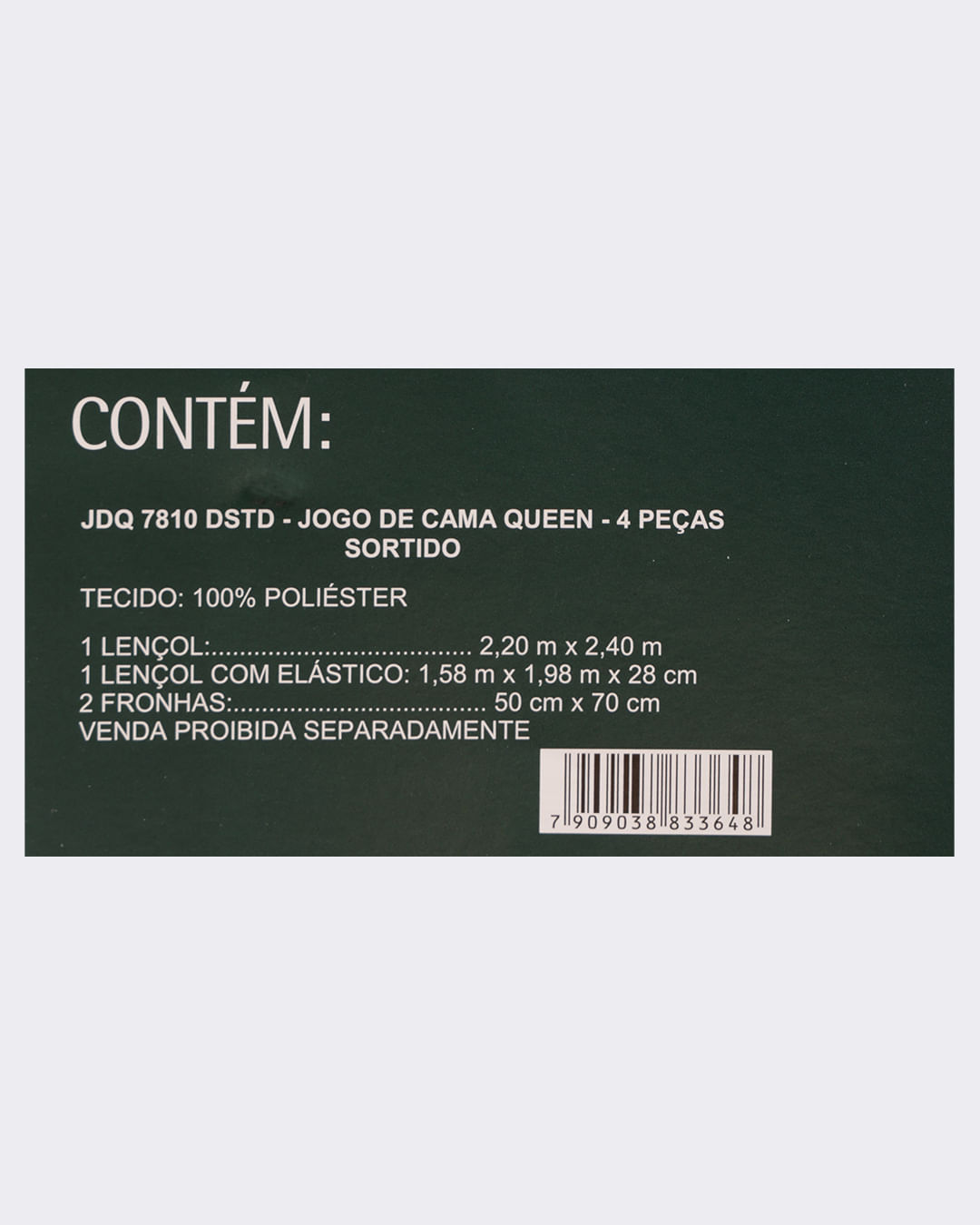 Jogo-De-Cama-Queen-Caprice---4-Pecas---Verde-Outros