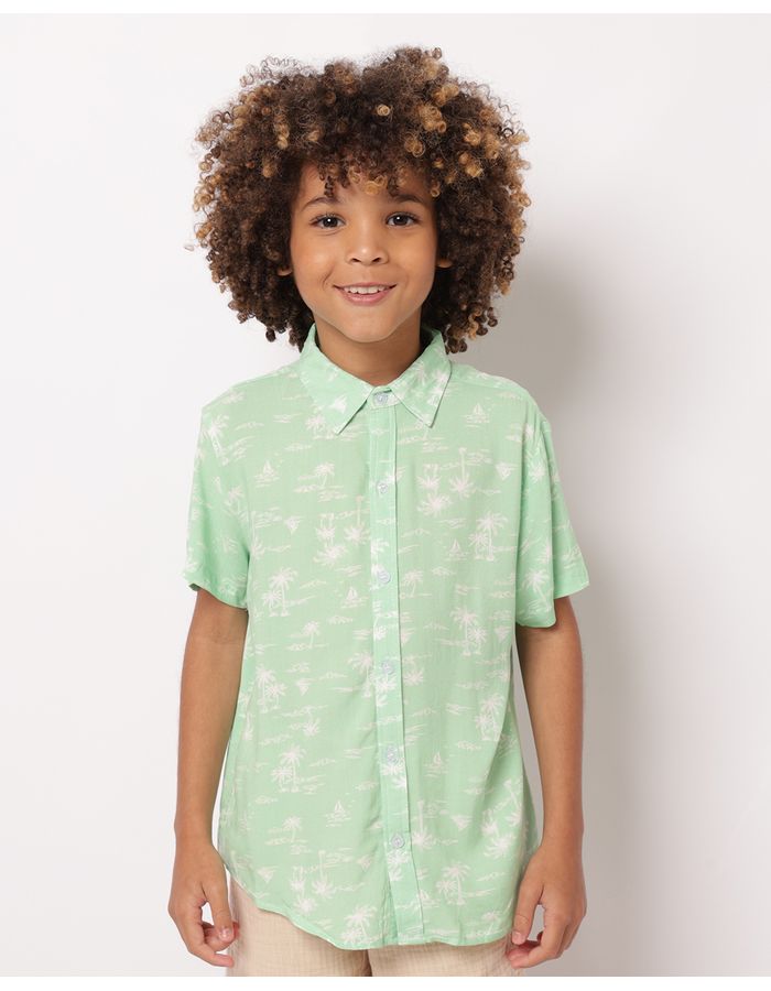 Camisa-440525-Mc-M-Viscose-410---Verde-Floral