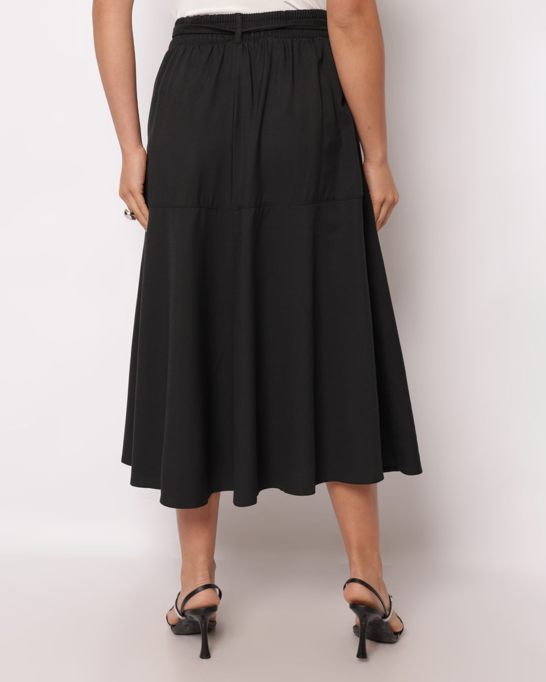 Saia-Midi-Evase-Cinto-Fivela-9584---Preto