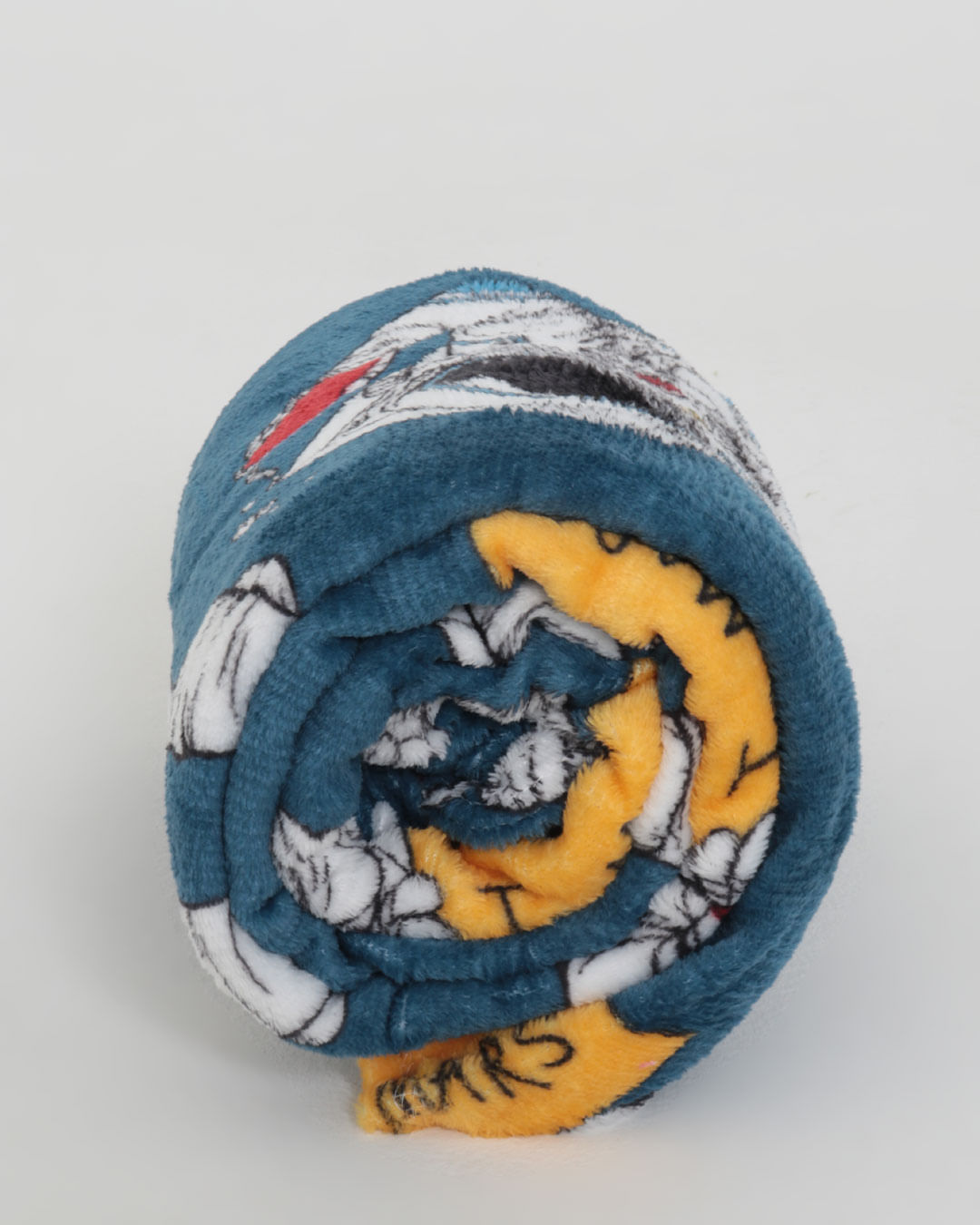 Cobertor-Solteiro-Infantil-Flannel-Astronautas-Azul