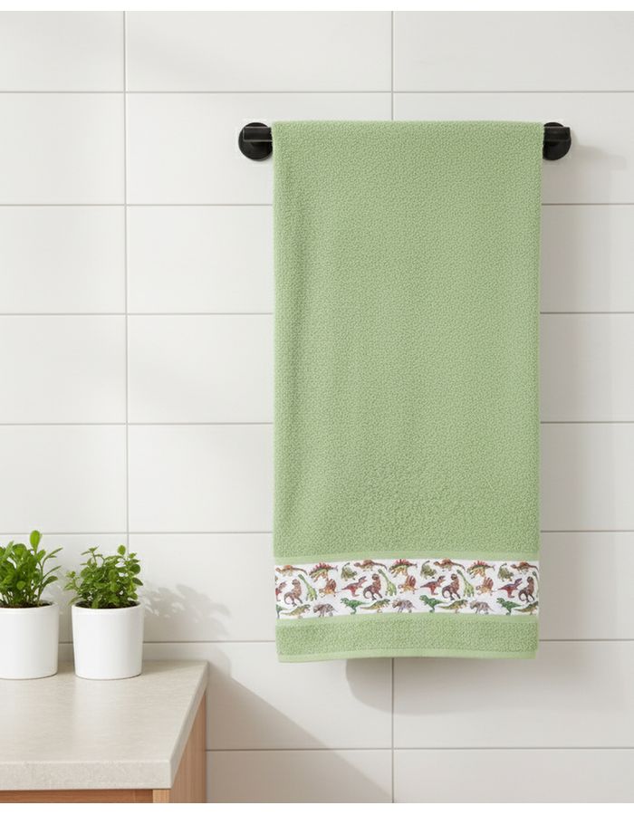 Toalha-Banho-Transfer-Dino-1403---Verde