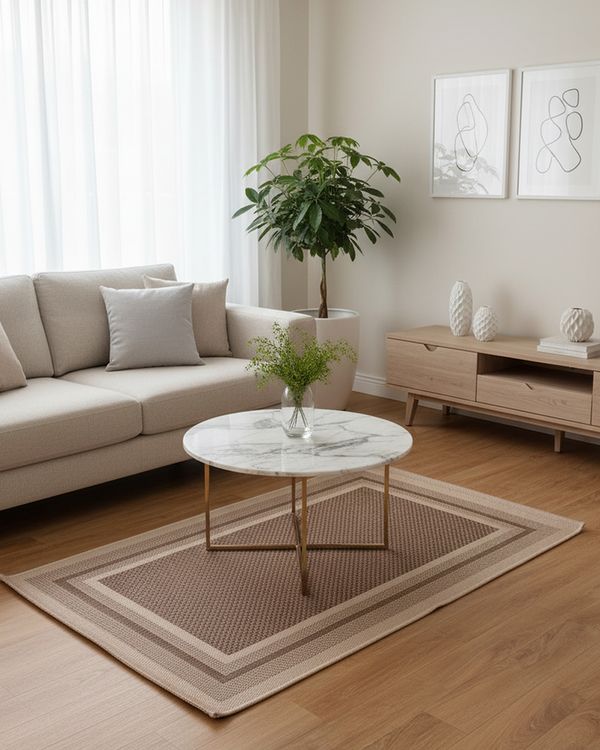 Tapete J. Serrano 100cm x 150cm Eco Nature Bege UN