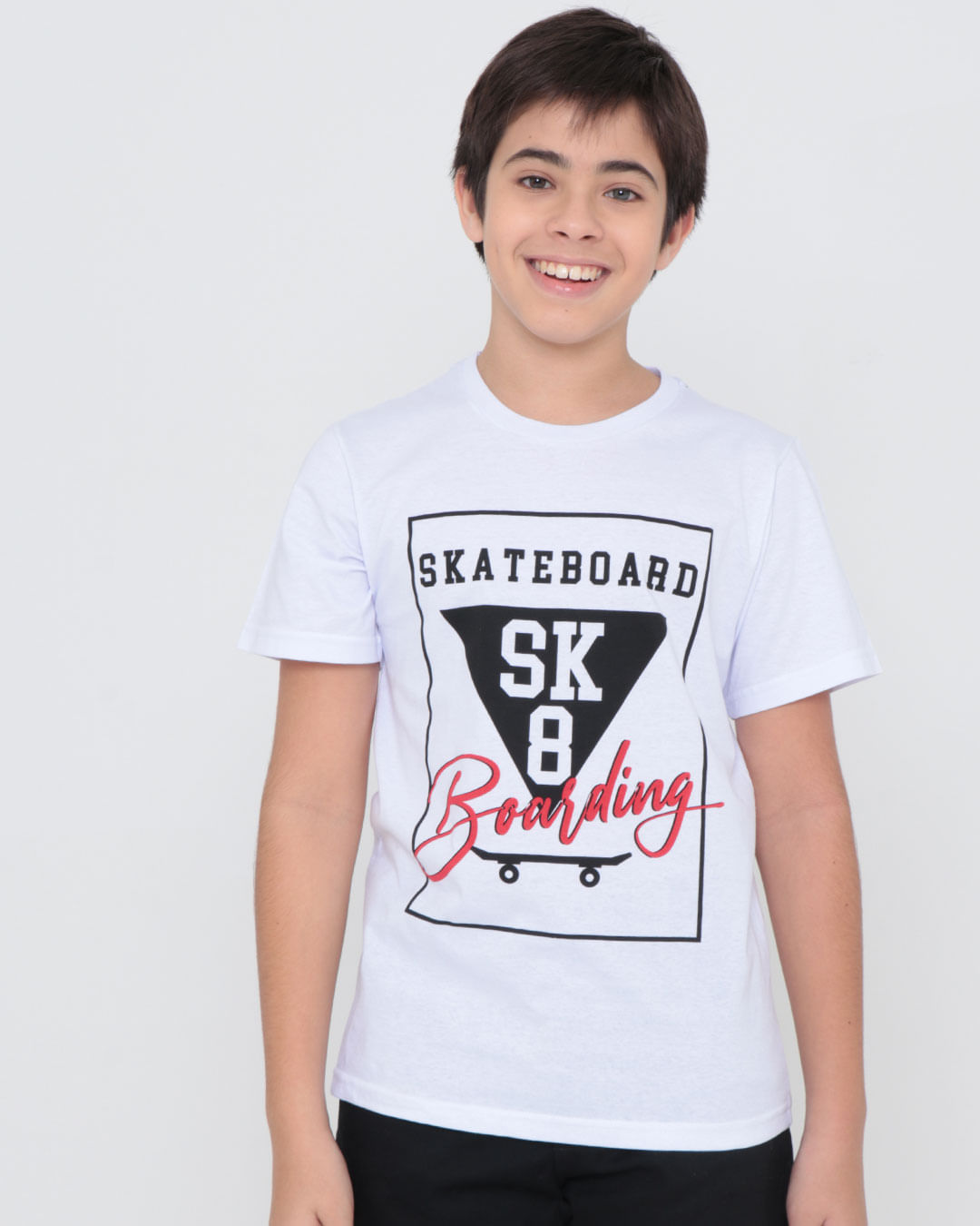Camiseta-Juvenil-Estampa-Skate-Branca